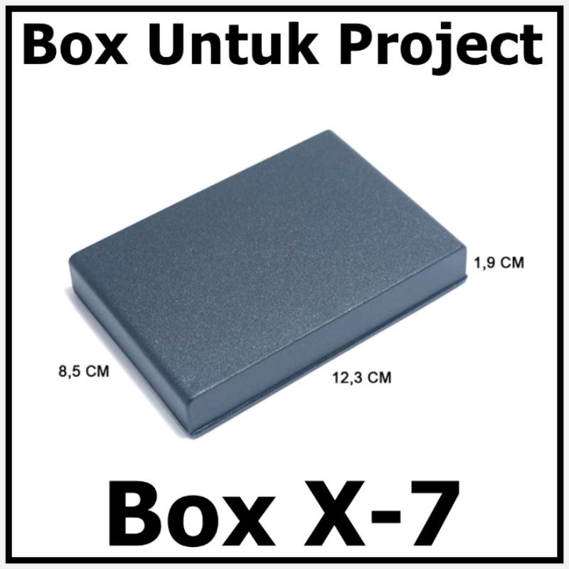Box Hitam X7 Kotak Plastik Casing Komponen