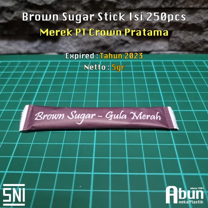 

Brown Sugar Sachet (Stick) Isi 250pcs