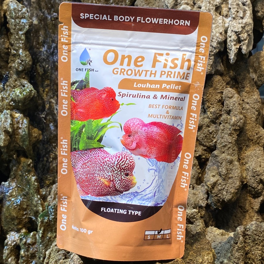 One Fish Growth Prime Louhan Pellet - SIZE M - L