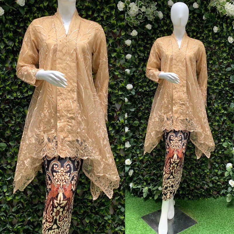 Jual Set Kebaya Tulle Busui Kebaya Tunik Frendly Kebaya Tunik Modern Kebaya Tulle Mewah