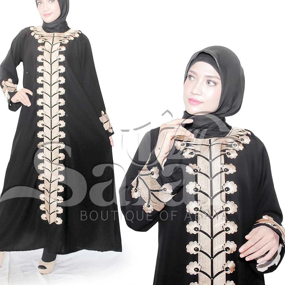 ㊓ abaya turkey mewah terbaru 2021 hitam ori - abaya turkey mewah terbaru 2021 promo - abaya arab mew