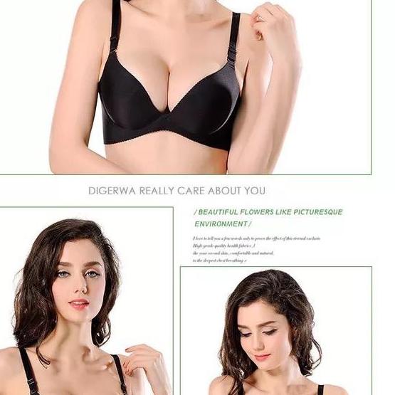 Ultimate Push-Up Bra - Hitam, 34 C