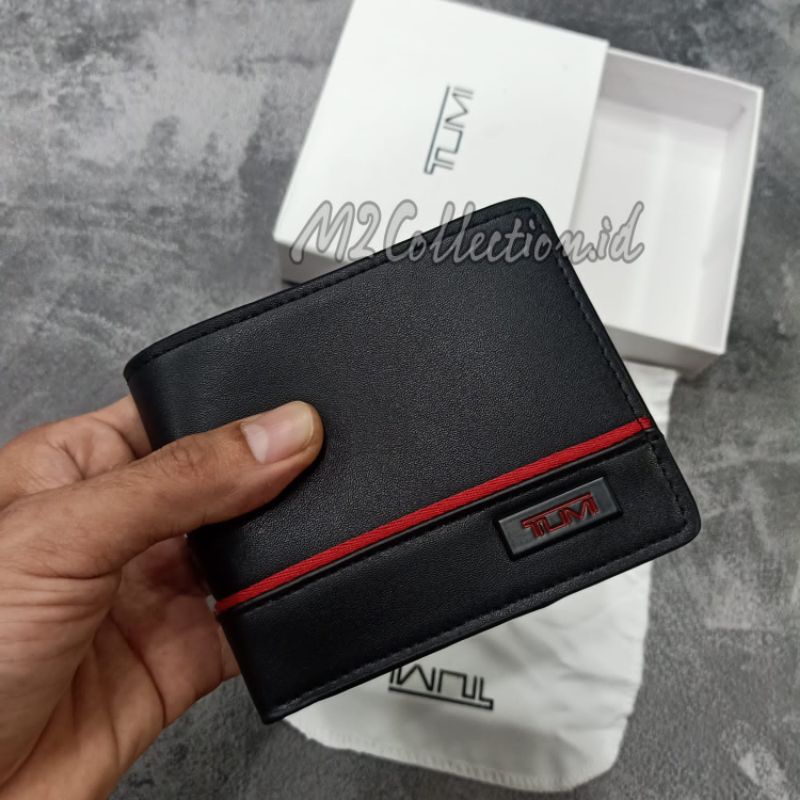 Dompet TUMI Men Wallet Dompet Lipat Pria Import