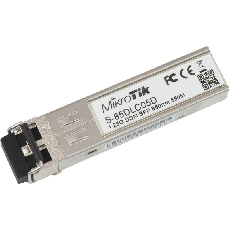 Mikrotik SFP (1.25G) module, 550m, Multi Mode S-85DLC05D