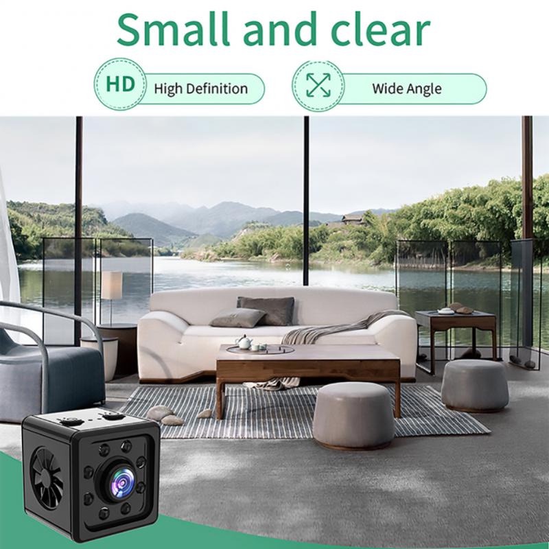 ZUIDID Mini WiFi IP Camera CCTV IR Sensor 1080P - K13 - Black