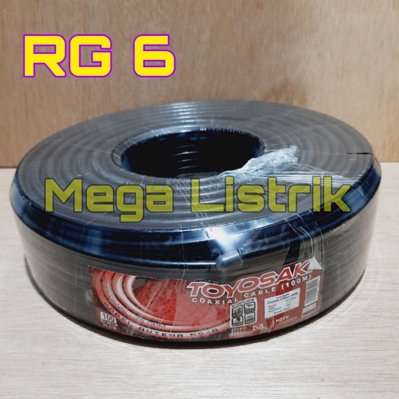 Kabel antena Toyosaki RG 6 kabel antena RG 6