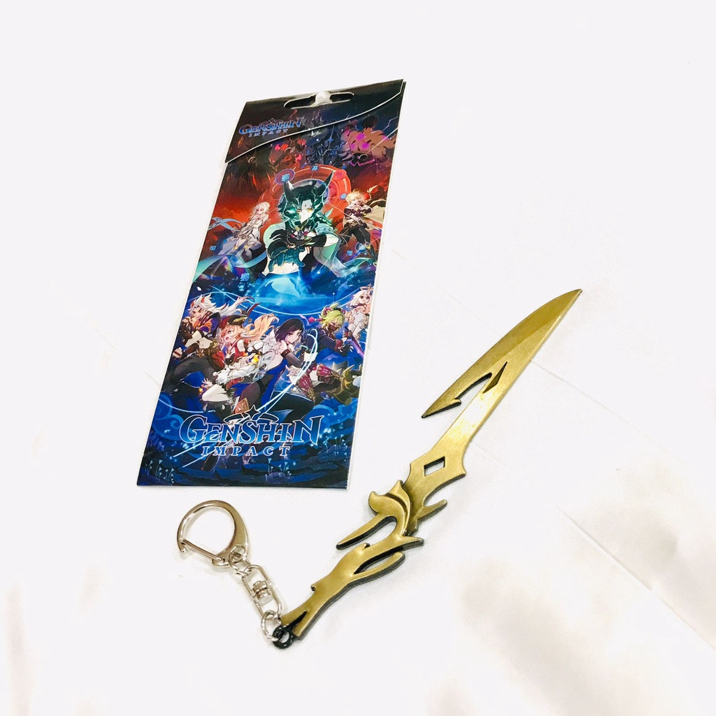 Keychain Mainan Genshin Impact Anime Manga Gaming Gamer