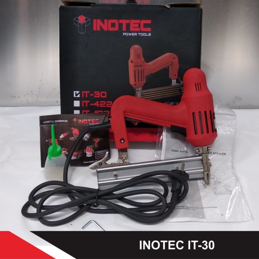 

MESIN PAKU TEMBAK LISTRIK INOTEC IT-30 mdl maktec