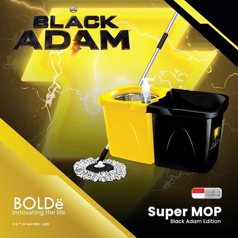 SUPER MOP SUPER HEROES PREMIUM ALAT PEL