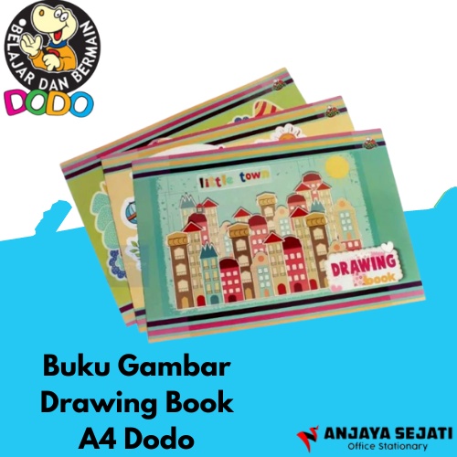 

Drawing Book | Buku Gambar | Buku Melukis A4 Dodo | Perpack (10pcs)