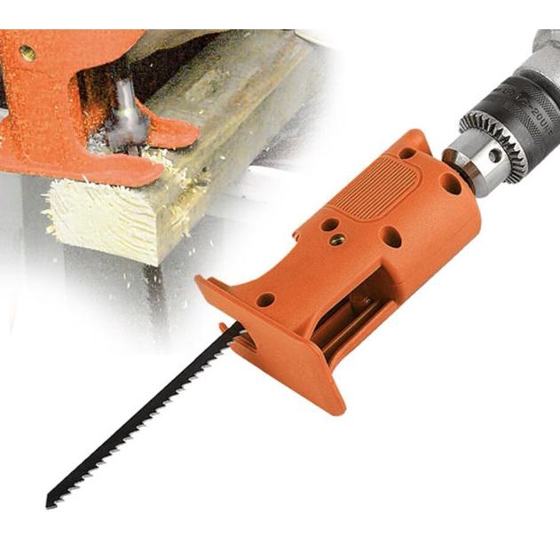 IKURA JAD201 Adaptor JIGSAW ke Mesin Bor Gergaji Kayu reciprocating