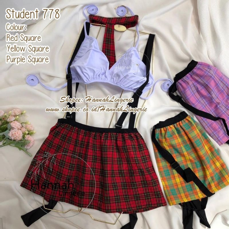 8XL 7XL 6XL 5XL 4XL 3XL - M Lingerie Student Murid Sekolah Kostum BigSize Cosplay Costume Jumbo Besar XXL 3XL 4XL 5XL 6XL 7XL 777