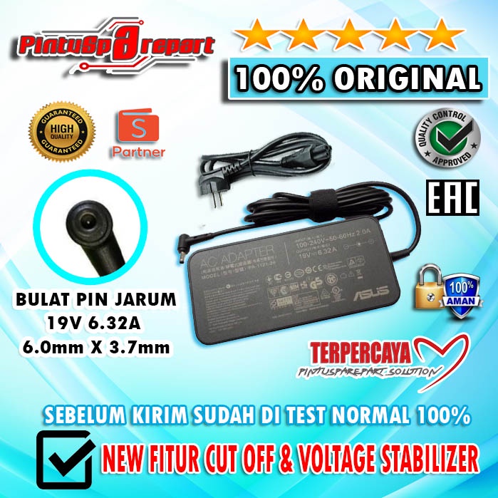 Casan Adaptor Charger Laptop Asus TUF FX505GE FX505GM FX505DD FX505DD-R5598T FX505DY FX505 FX505GD O