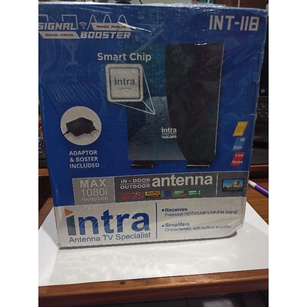 [Bekas] Antena TV Digital Indoor Outdoor INT-118 Intra (Original)