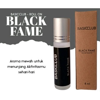 Geamoore Parfum BASICCLUB Roll On 8ml &amp; Spray 50ml / Farfum Unisex Pria Wanita Cewek Cowok Tahan Lama Murah BPOM