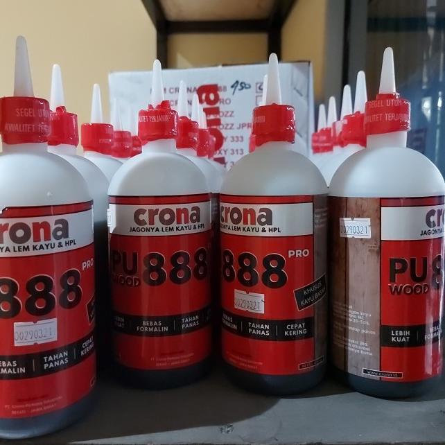 

lem crona pu 888 kayu basah 450gr