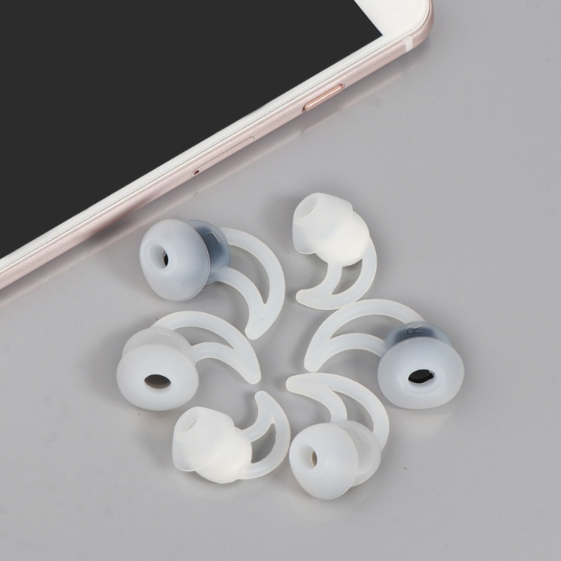 Vivi 3pasang Ear Pads Earbud Tips Untuk BOSE QC30 QC20 Headphone Earhook Isolasi Kebisingan