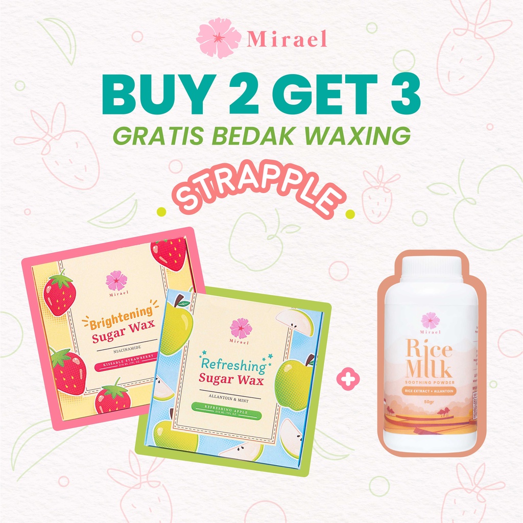 MIRAEL Paket Strapple Sugar Waxing Kit