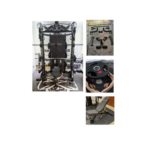 Paket Smith Multi Functional Trainer Lengkap Sesuai Foto