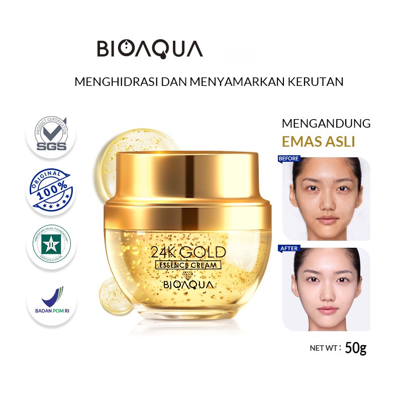 BIOAQUA 24K Gold Essence Cream 50gr