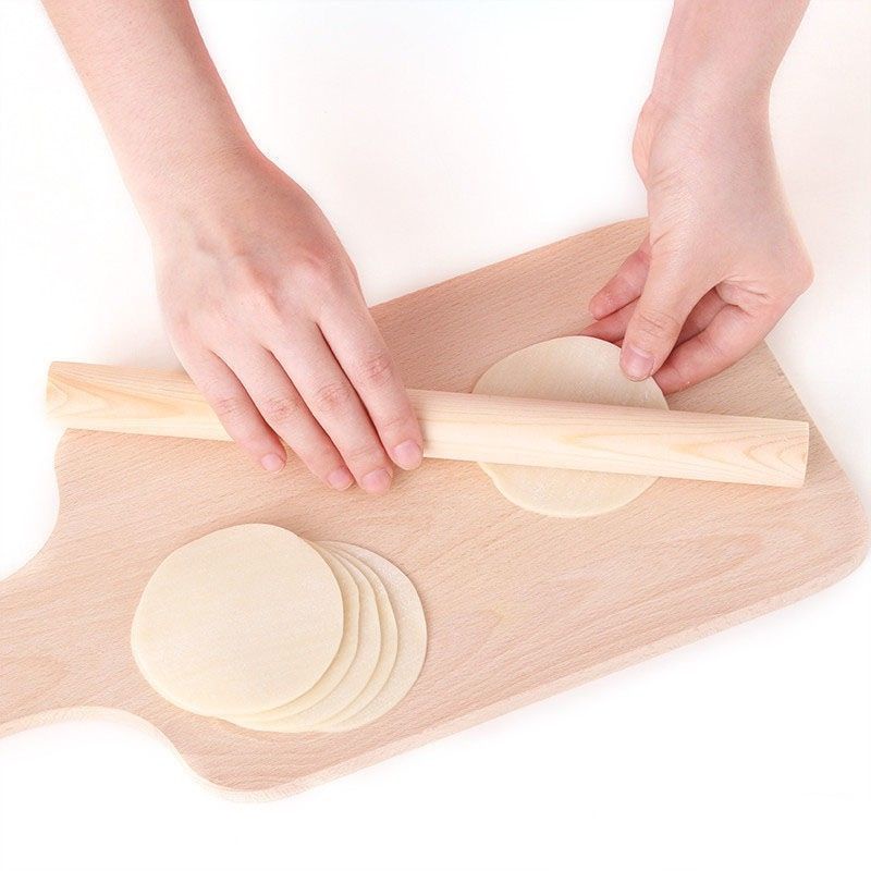 Rolling Pin Perata Penggiling Adonan Gilingan Kue Kayu Stik Ukuran 28 cm