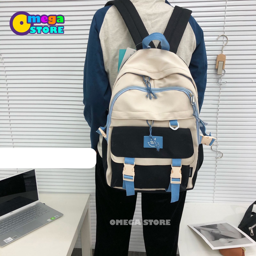 [O&amp;S] Tas Ransel Anak SD SMP SMA Wanita Style Korea Stylish-OS275