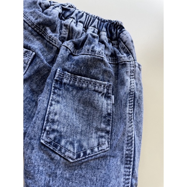 kaffel denim pants unisex | denim pants unisex littlecaim | celana jeans anak | celana anak unisex