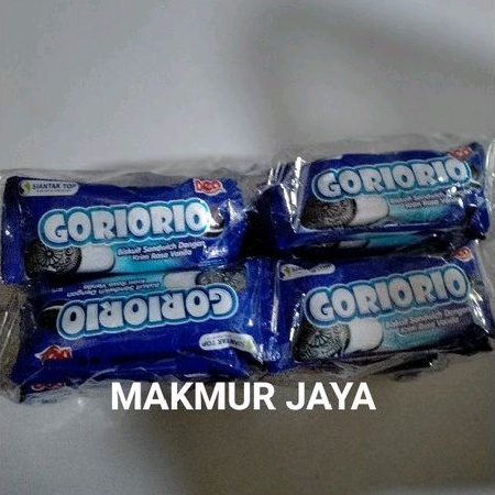 

GORIORIO OREO by SIANTAR TOP Biskuit Sandwich Vanila Cream (1 Pack isi 20 Bungkus)