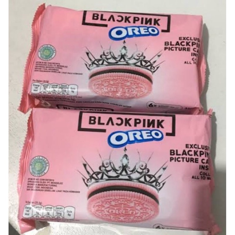 

Oreo special edition BLACK PINK with PC