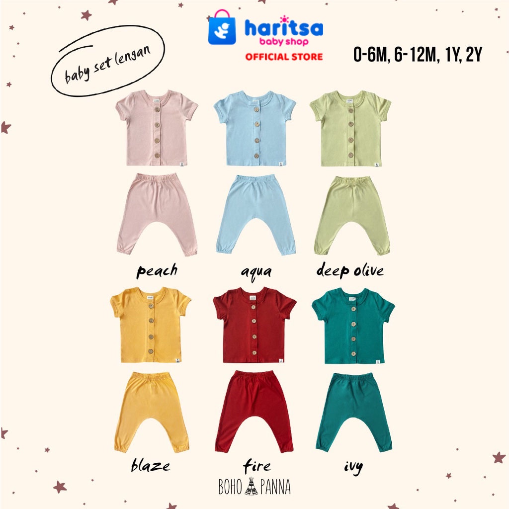 BOHOPANNA - BABY SET LENGAN - Setelan Bayi