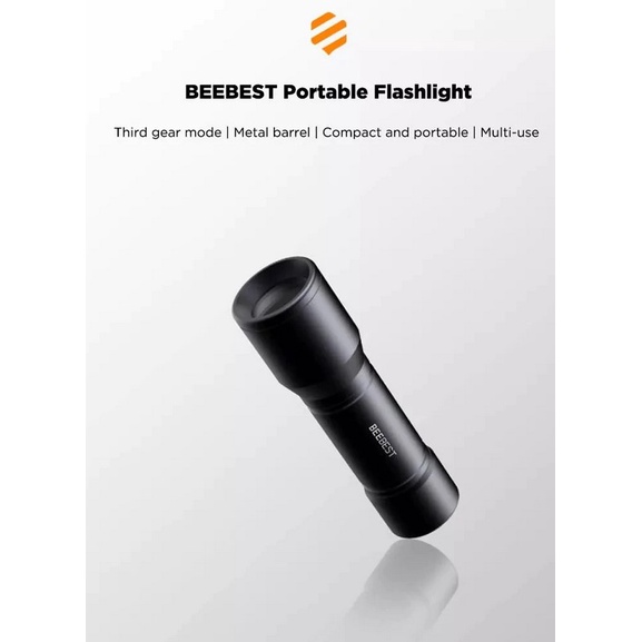 BEEBEST Senter EDC Flashlight Waterproof 250 Lumens - F1