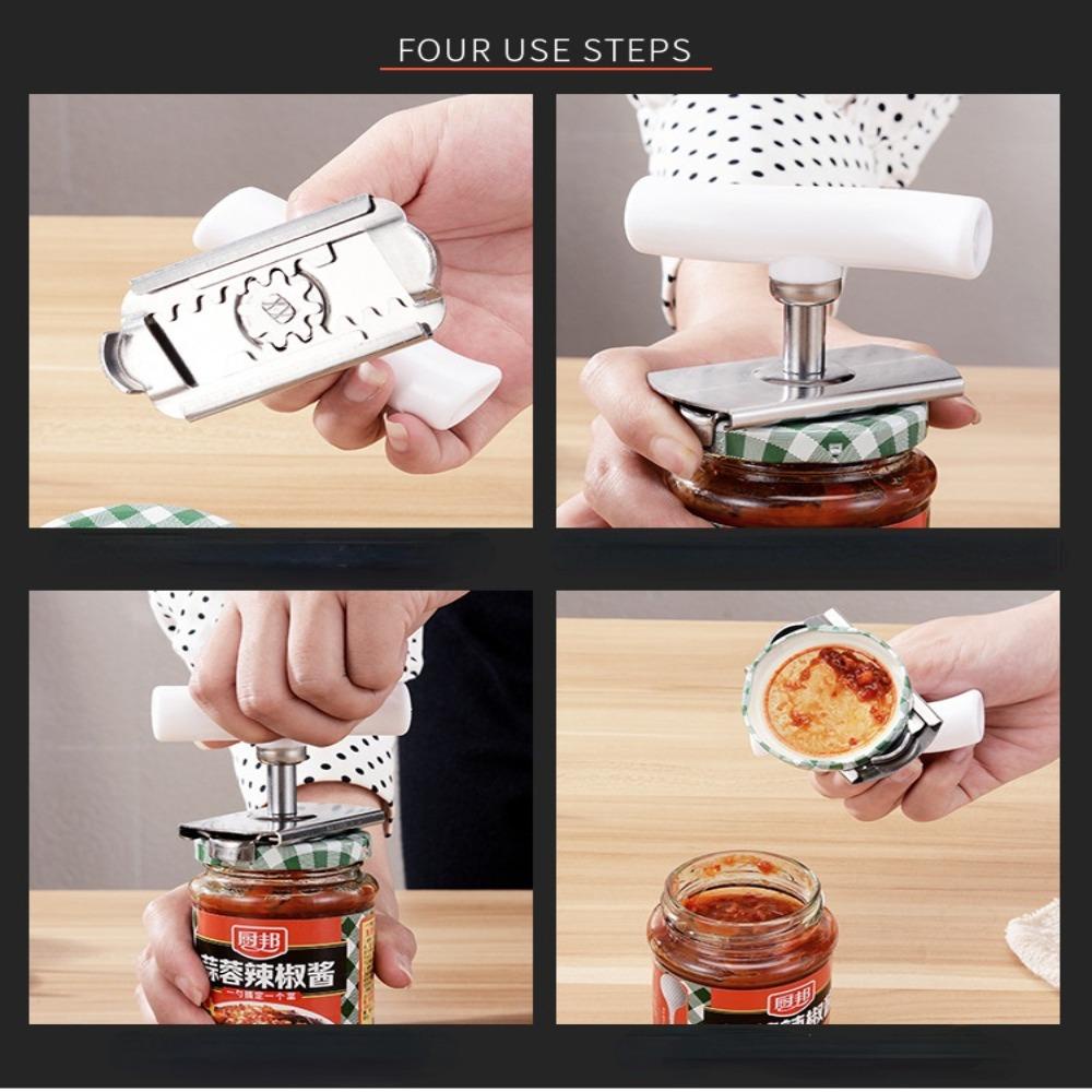 Preva 3-9.5CM Pembuka Botol Dapur Portable Stainless Steel Can Opener