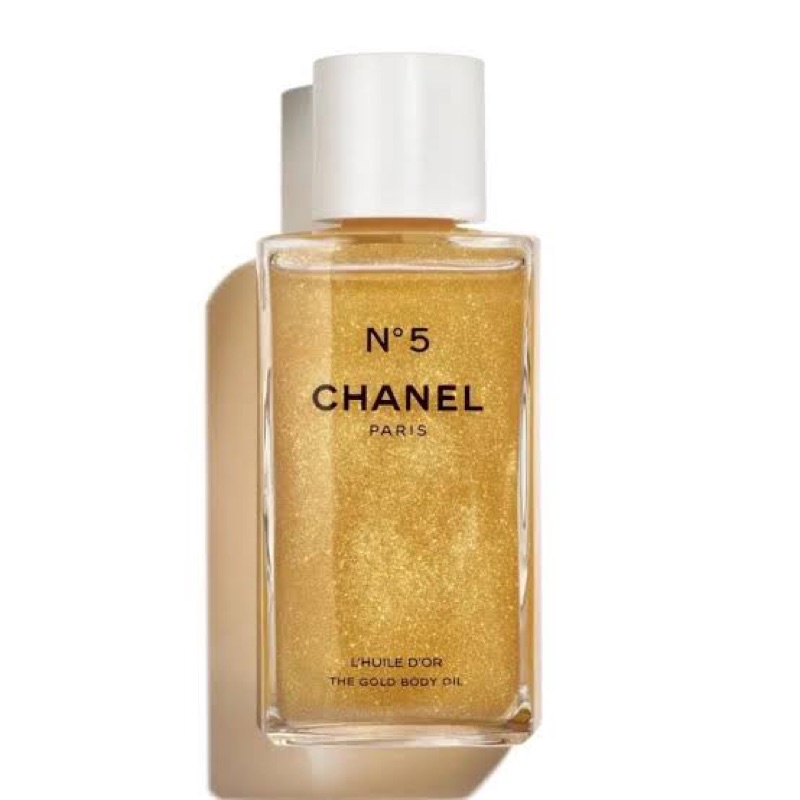 chanel N5 body oil limited edition