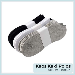 Image of Kaos Kaki / Kaos Kaki Pendek / Kaos Kaki Ankle Polos Katun Breathable