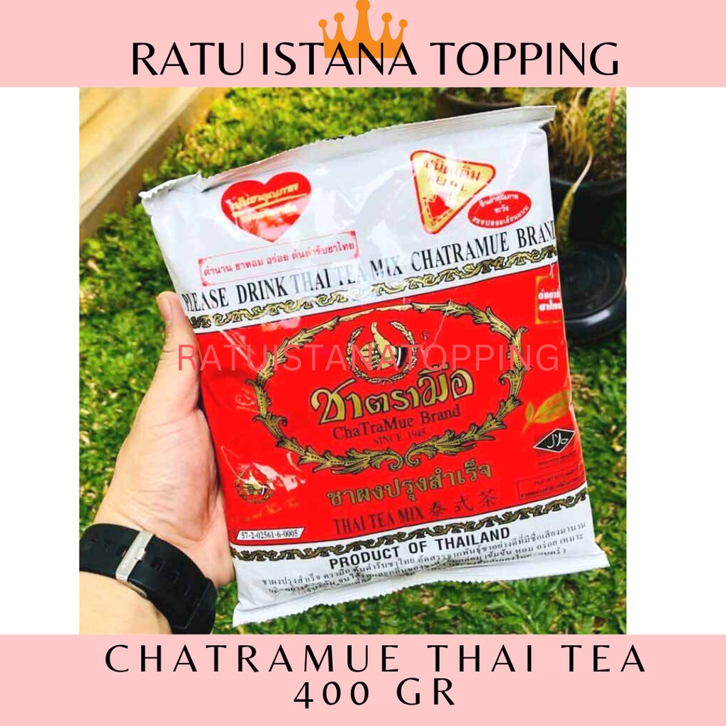 Jual THAI TEA MIX CHATRAMUE GREEN TEA MIX BUBUK TEH THAILAND BUBBLE ...