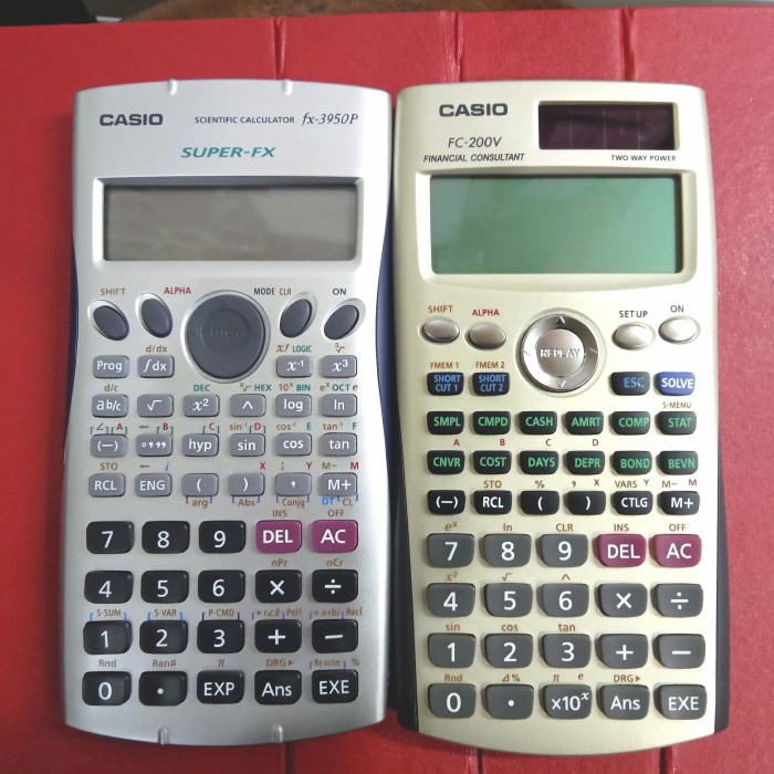 

siap kirim] CASIO FX 3950P Fx3950P FX-3950 CASIO FC200V FC 200V FC 200 V FC-200V