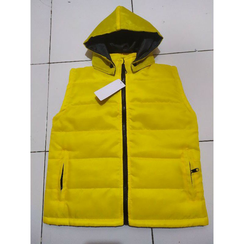 Jaket Rompi Parasut Anak Usia 5-10 Tahun / Jaket Parasut Polos