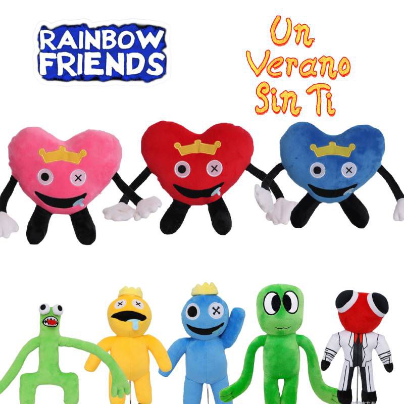 Rainbow Snuggly Roblox Friends Bad Bunny Un Verano Sin Ti Mainan Mewah Bantal Hadiah