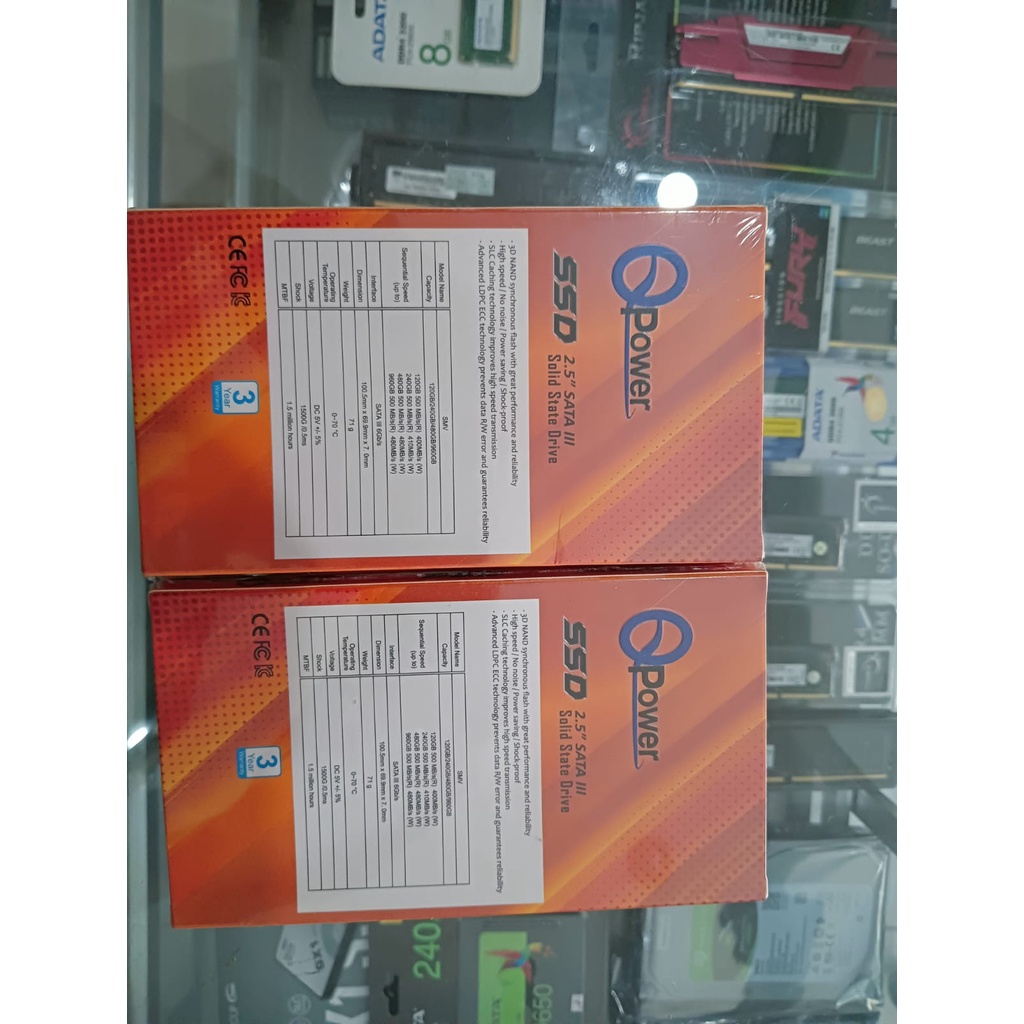 SSD Qpower 120GB SATA III 2.5&quot;