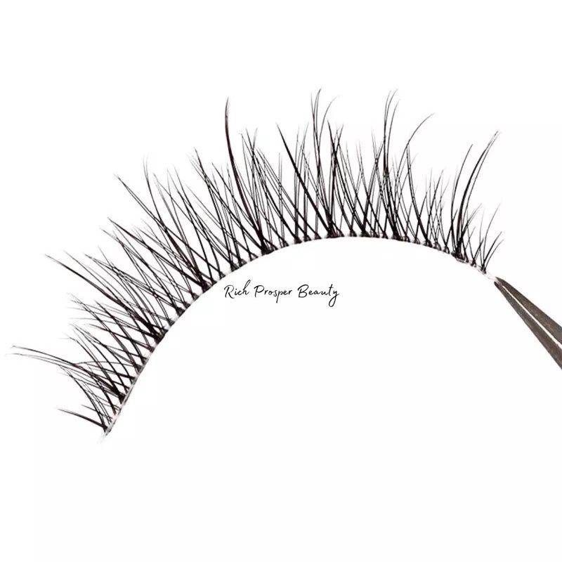 F74 FAIRY 3 PASANG JAPAN Natural False Eyelashes Thin Band Hand Made Short Lighter Eyelash Cosplay Korean Fashion Wispy Extension Makeup Tools