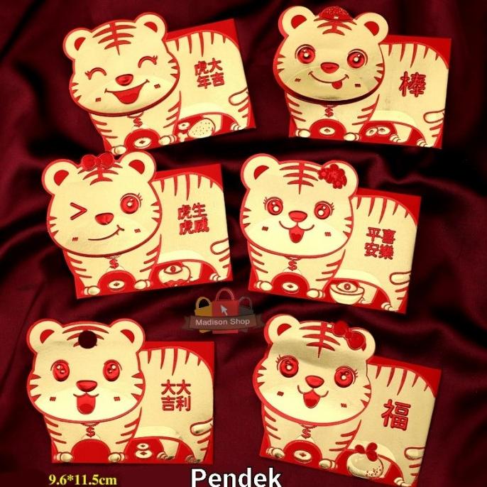 

TERBARU ANGPAO EMAS PENDEK 3D ANGPAU MACAN PREMIUM ISI 6 AMPAU IMLEK SINCIA STOK TERBATAS