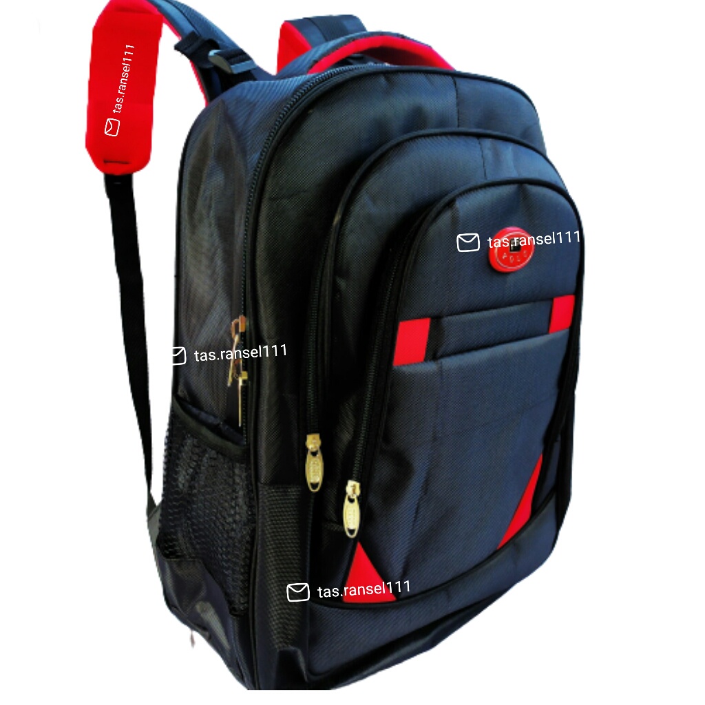 Ransel Polo Murah Backpack polo besar Tas Sekolah Murah Tas Sekolah Produk / tas ransel pria wanita