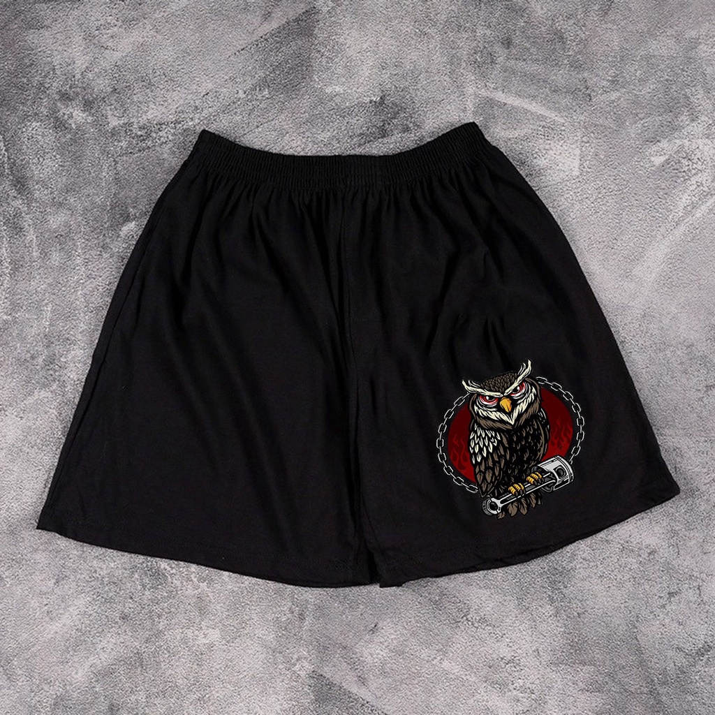 Celana Boxer Black Motif Varian 02 / Celana Boxer Unisex / Celana Boxer Motif