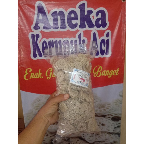 

Kerupuk Putih Mentah Rasa Ikan 1kg