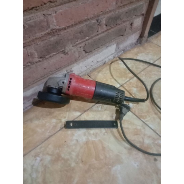 GERINDA MAKTEC MT90 GRINDER / MT90 MESIN GERINDA TANGAH 4" KONDISI BEKAS/SECOND