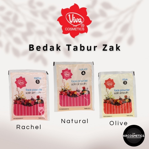 Viva zak Bedak tabur Refill Face Powder 25g