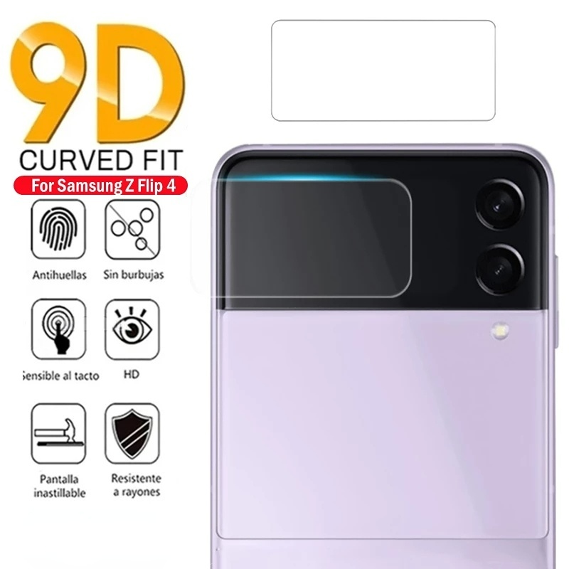 Pelindung Layar Tempered Glass Anti Gores / Sidik Jari Untuk Samsung Galaxy Z Flip 4