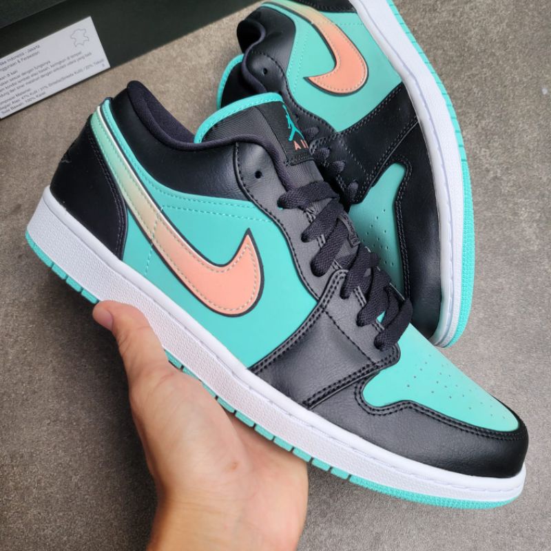 Air Jordan 1 Low SE Tropical Twist || tosca black aurora