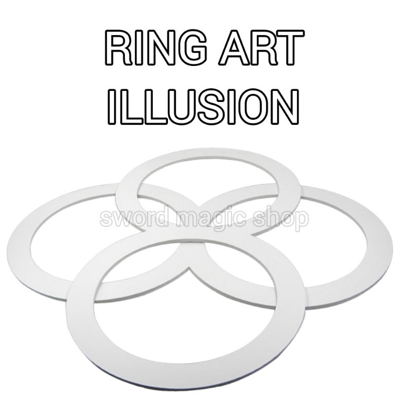 Alat Sulap Ring Art Illusion - Sulap Ring Ilusi - Sulap Juggling - Trik Ilusi - Toko Sulap - Sword M