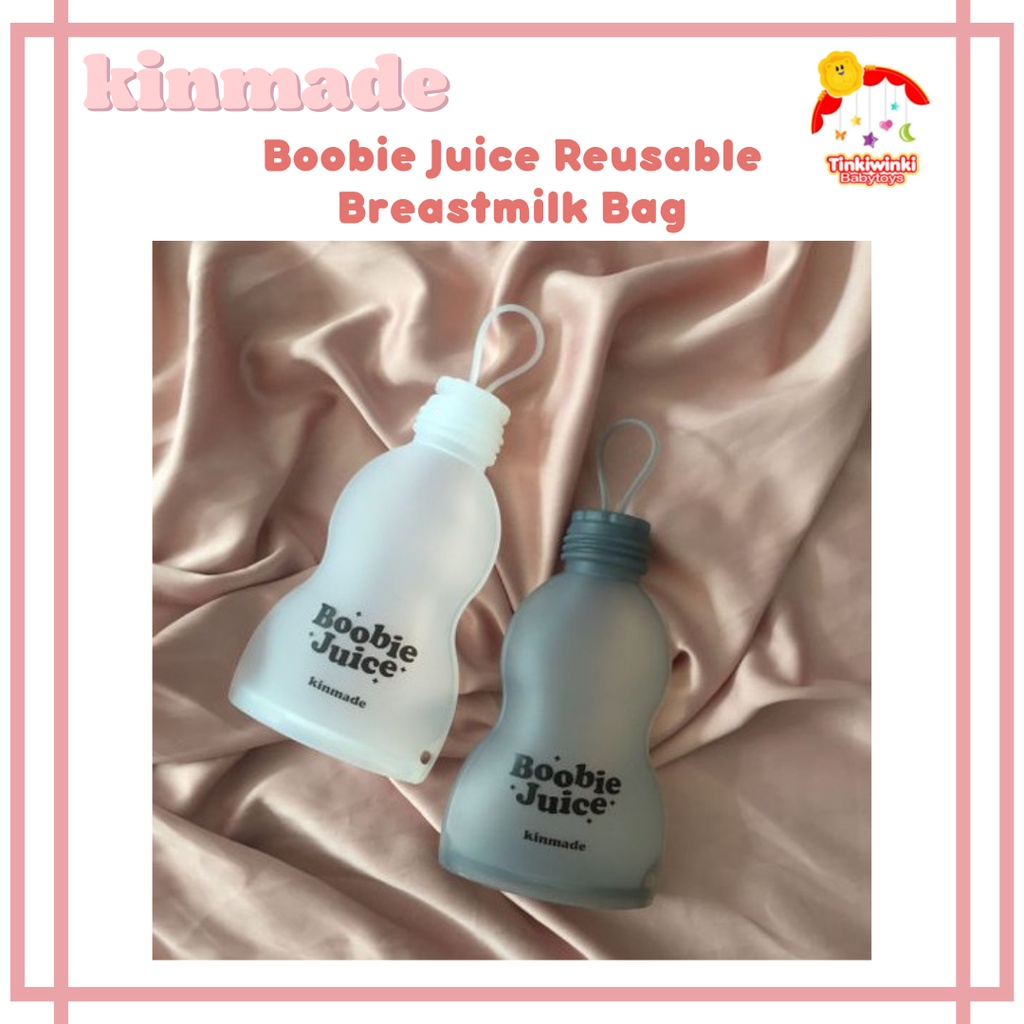 Kinmade Boobie Juice Reusable Breastmilk Bag